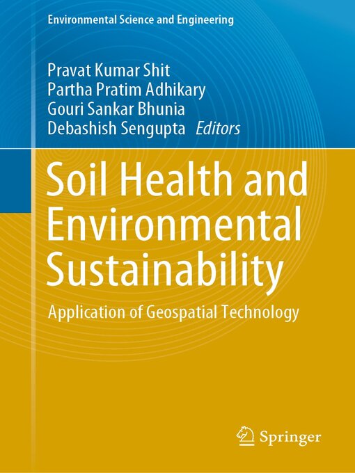 Title details for Soil Health and Environmental Sustainability by Pravat Kumar Shit - Available